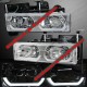Chevrolet Silverado C/K Tahoe Suburban Scheinwerfer Set LED Klar 94 - 99 1998 98
