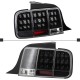 Für FORD MUSTANG 2005 - 2009 LED Rückleuchten 05 - 09 schwarz seq. Blinker