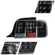 Für FORD MUSTANG 2005 - 2009 LED Rückleuchten 05 - 09 schwarz seq. Blinker