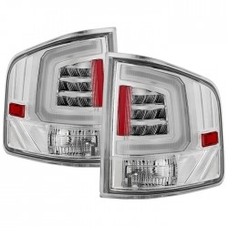 Chevrolet S10 GMC Sonoma PickUp 94 - 04 LED Tube Rückleuchten chrom klar 1994 2004