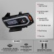 DODGE CHARGER 11 - 14 SCHEINWERFER PROJECTOR  Sequential Signal 2011 2014 12 Blk