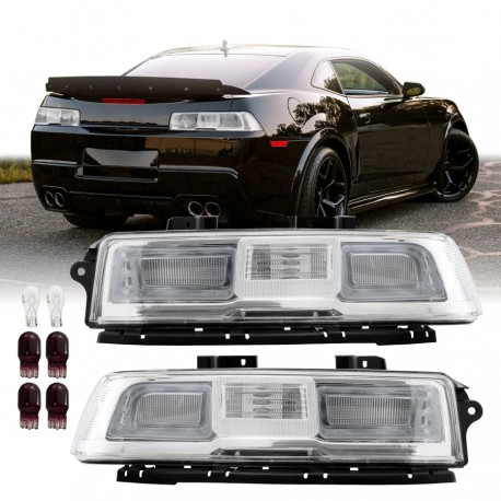 Chevrolet Camaro Rückleuchten 14 - 15 Klarglas 2014 2015 EU Umrüstung