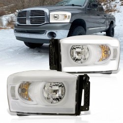 Für DODGE Ram 06 - 08 : Scheinwerfer weiss LED light tube 2006 2007 2008 07 wht