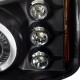 2003 - 2006 Chevrolet Silverado Scheinwerfer Set Projector schwarz LED 03 06