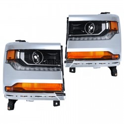 Chevrolet Silverado 1500 2016 -2018 HID Xenon Scheinwerfer Projector LED DRL C