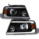 Für Ford F150 04 - 08 Projector Scheinwerfer Satz 2004 2008 schwarz 06 Lincoln